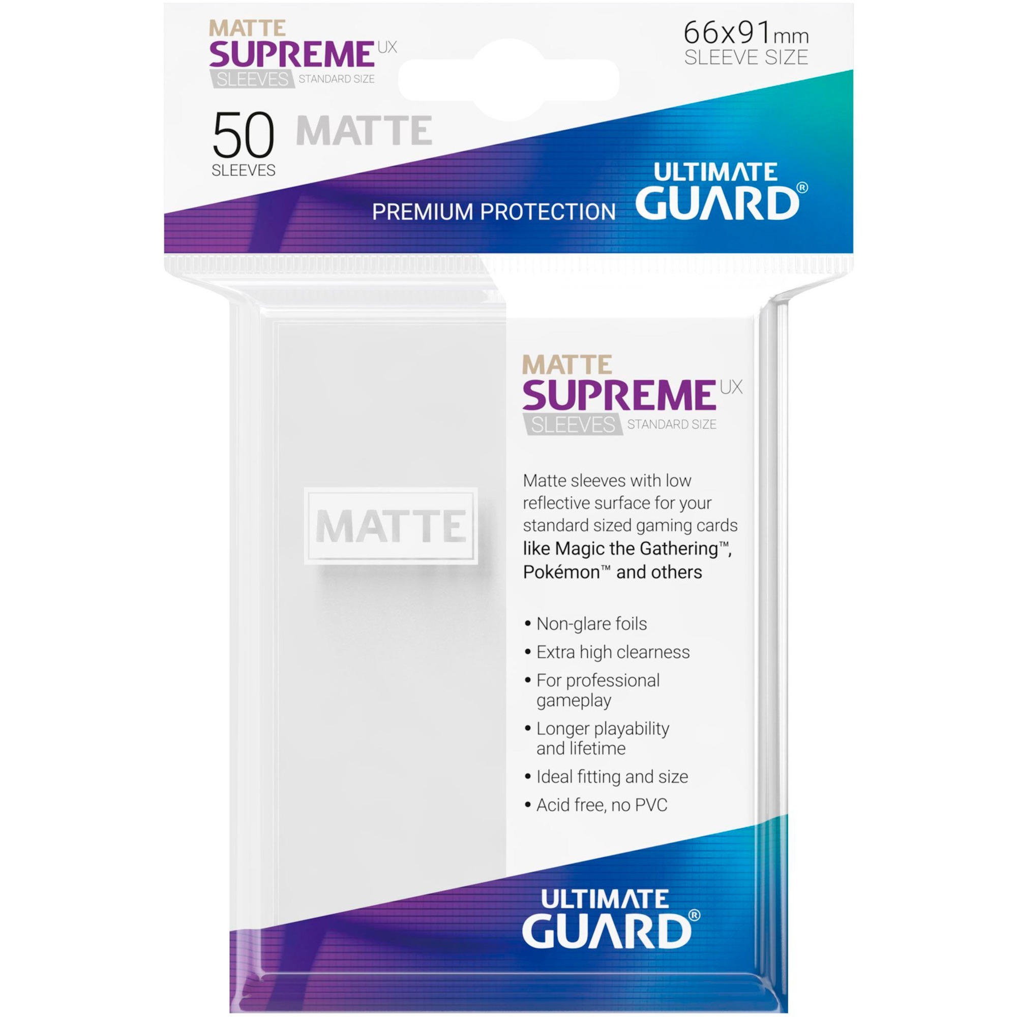 Ultimate Guard Supreme UX Sleeves, Schutzhülle | 04056133008778 Ultimate Guard Supreme UX Sleeves, Schutzhülle | 04056133008778