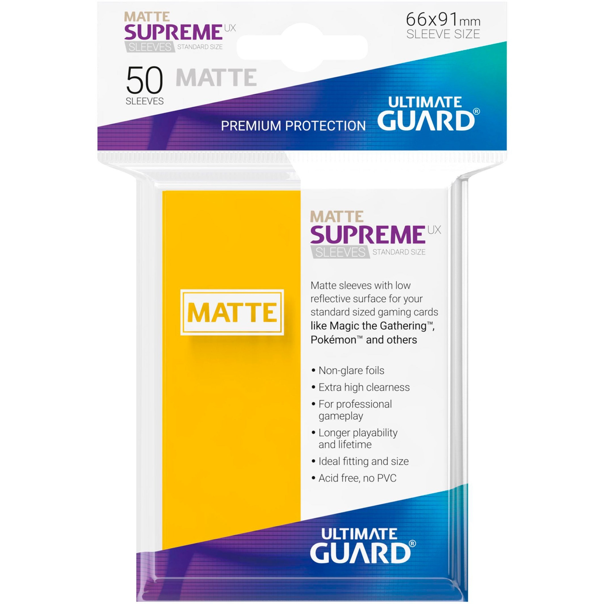 Ultimate Guard Supreme UX Sleeves, Schutzhülle | 04056133008938