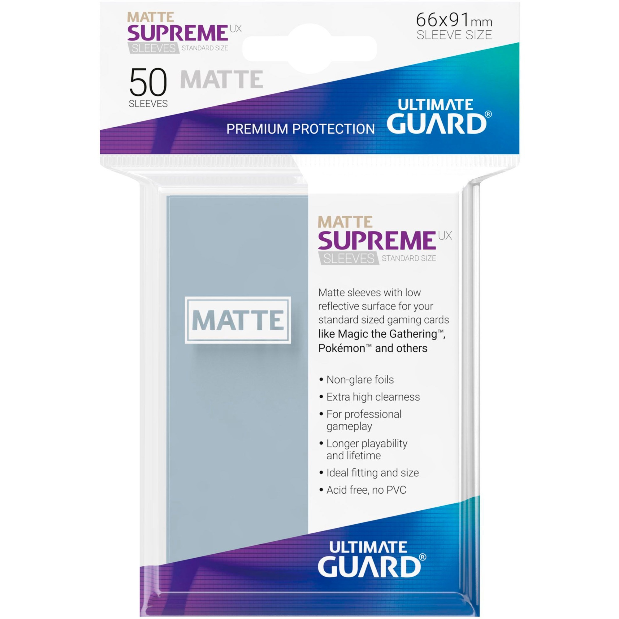 Ultimate Guard Supreme UX Sleeves, Schutzhülle | 04056133008785 Ultimate Guard Supreme UX Sleeves, Schutzhülle | 04056133008785