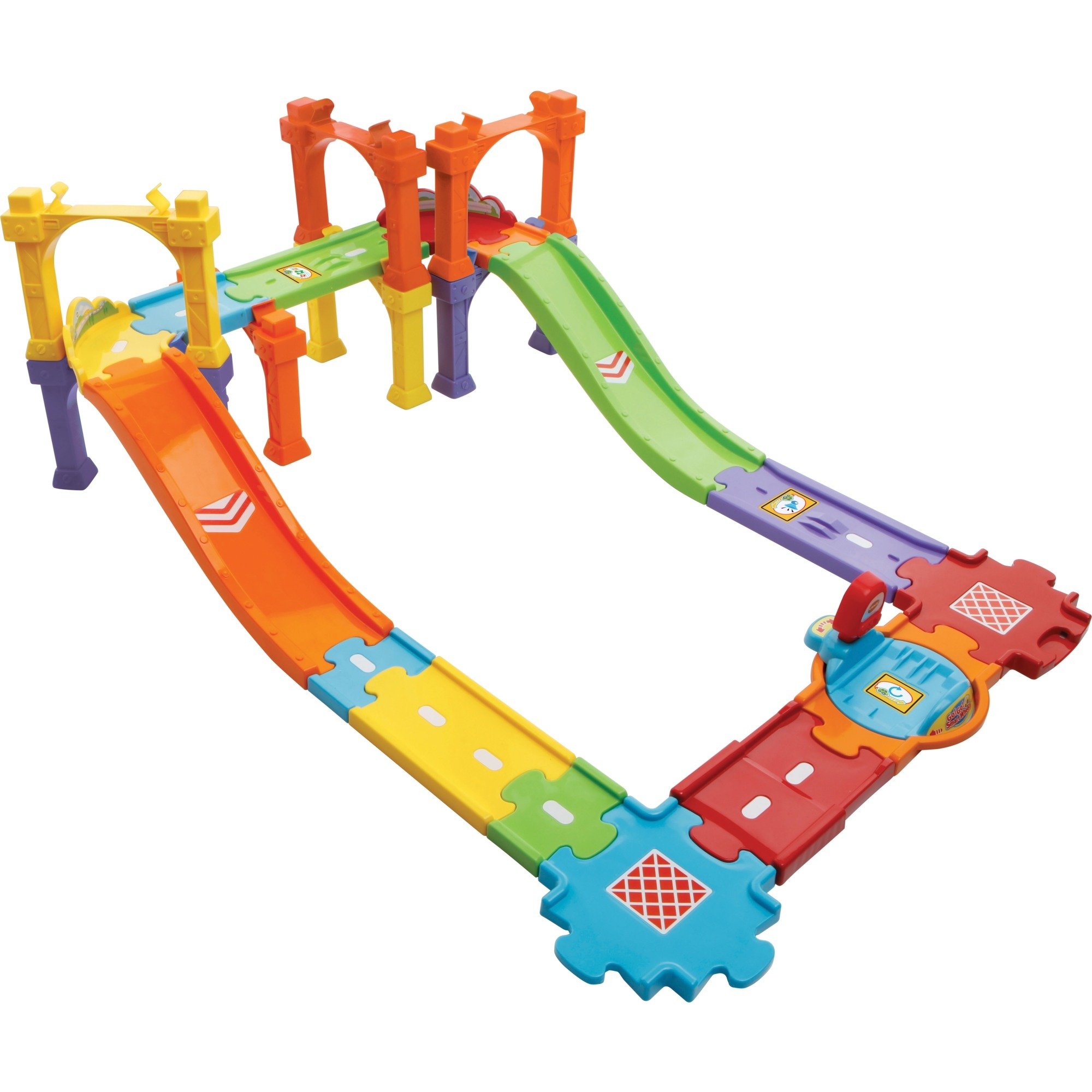 Vtech Tut Tut Baby Flitzer – Straßen-und Brückenset groß, Spielfahrzeug | 03417761882047 Vtech Tut Tut Baby Flitzer – Straßen-und Brückenset groß, Spielfahrzeug | 03417761882047