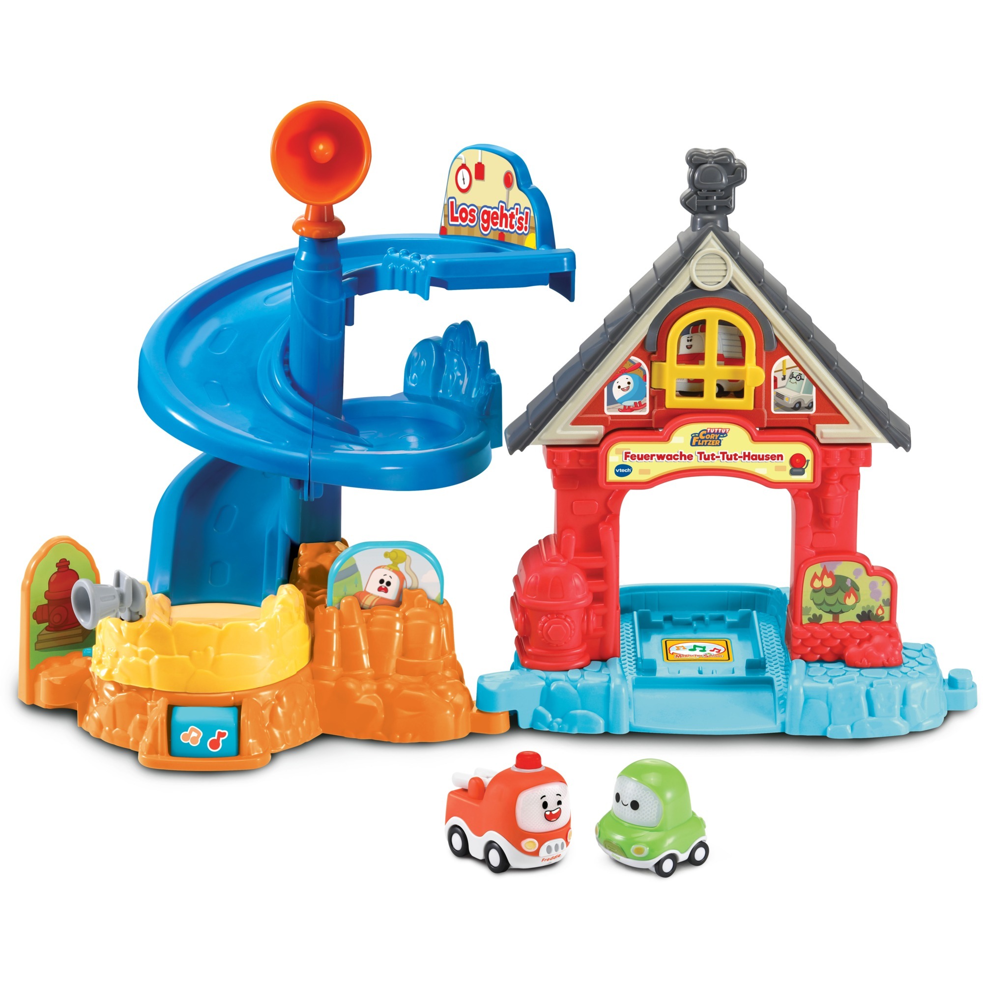 Vtech Tut Tut Cory Flitzer – Feuerwache Tut-Tut-Hausen, Spielgebäude | 03417765240041 Vtech Tut Tut Cory Flitzer – Feuerwache Tut-Tut-Hausen, Spielgebäude | 03417765240041