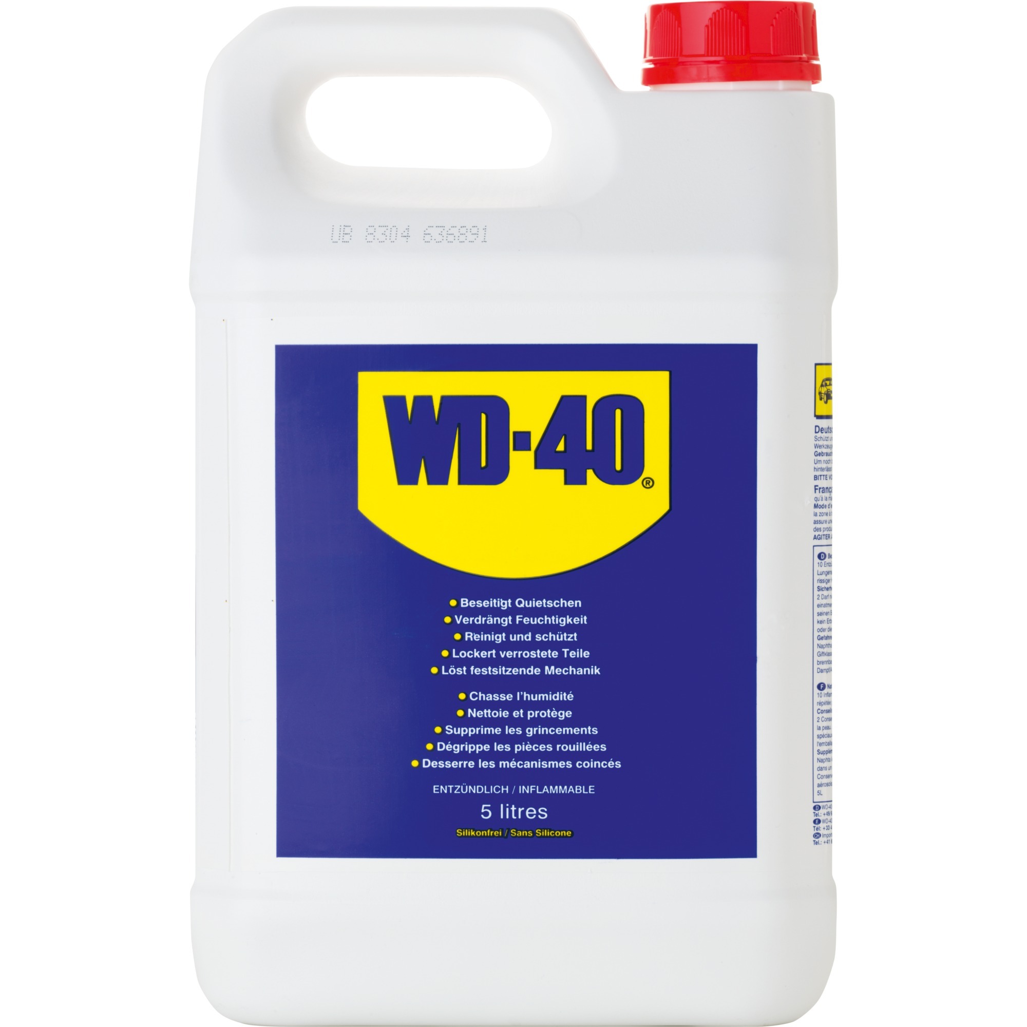 WD-40 Kanister, 5 Liter, Öl | 05032227495005