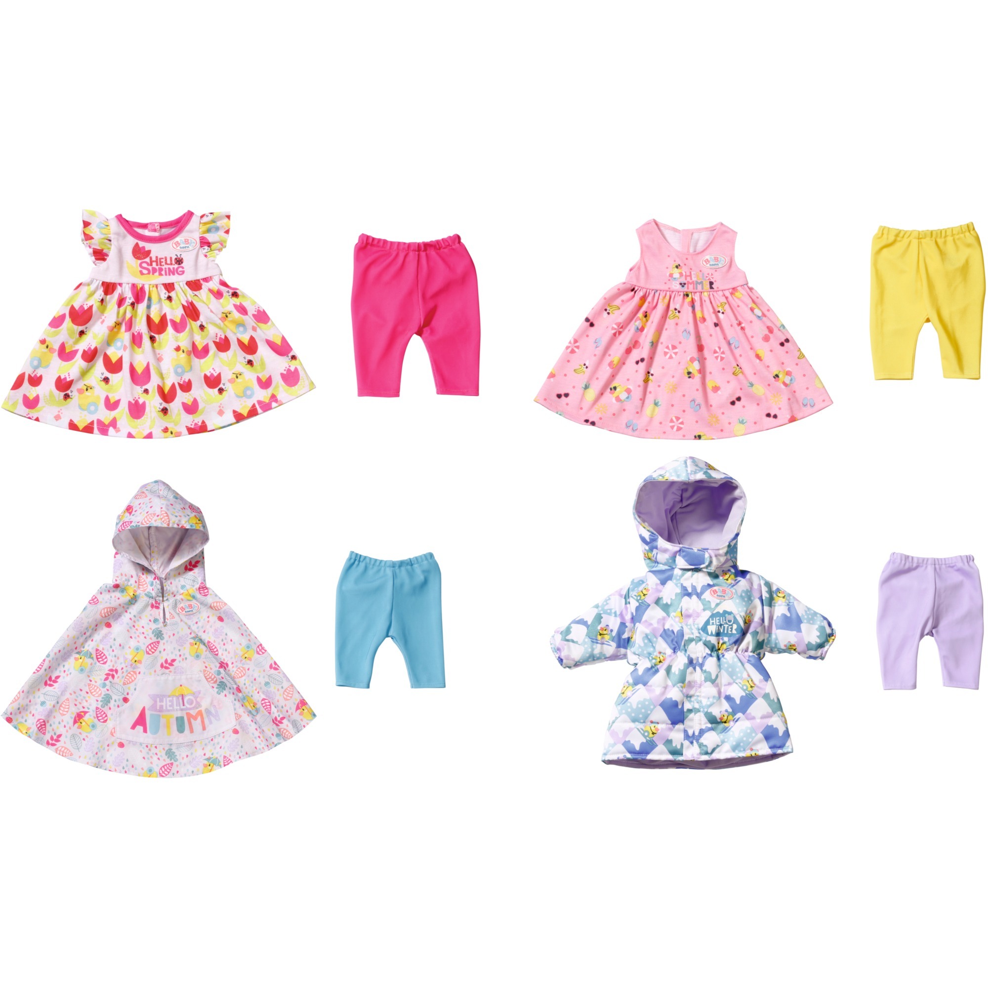 BABY born® Deluxe 4 Jahreszeiten Set, Puppenzubehör