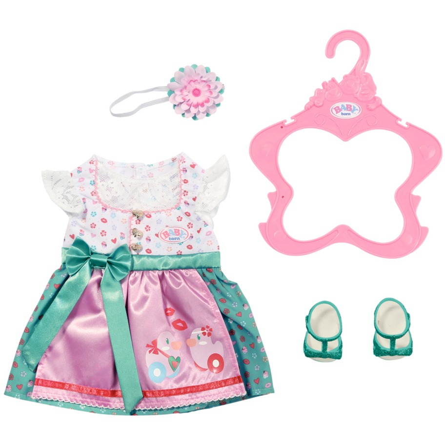 Zapf Creation BABY born® Dirndl, Puppenzubehör | 04001167828748