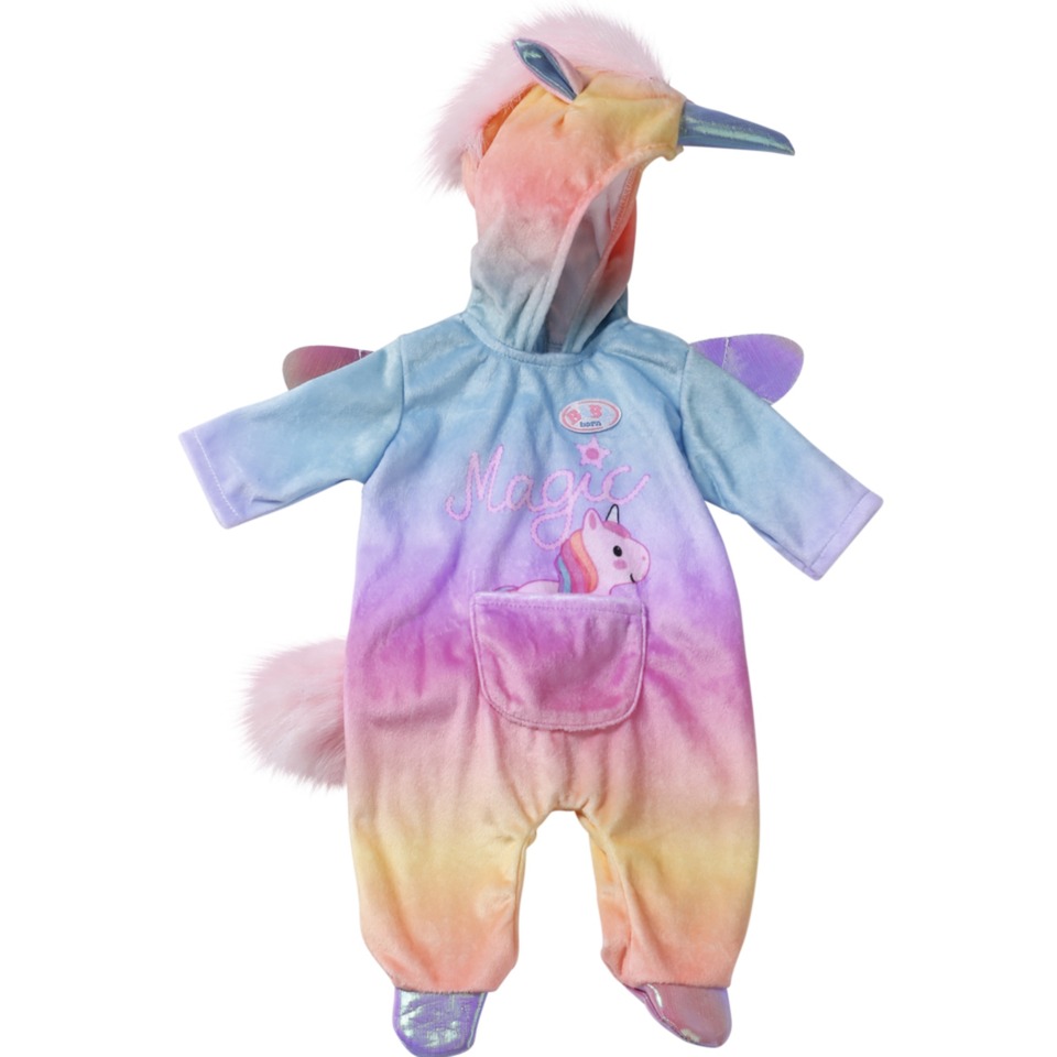 Zapf Creation BABY born® Kuschelanzug Einhorn, Puppenzubehör | 04001167828205