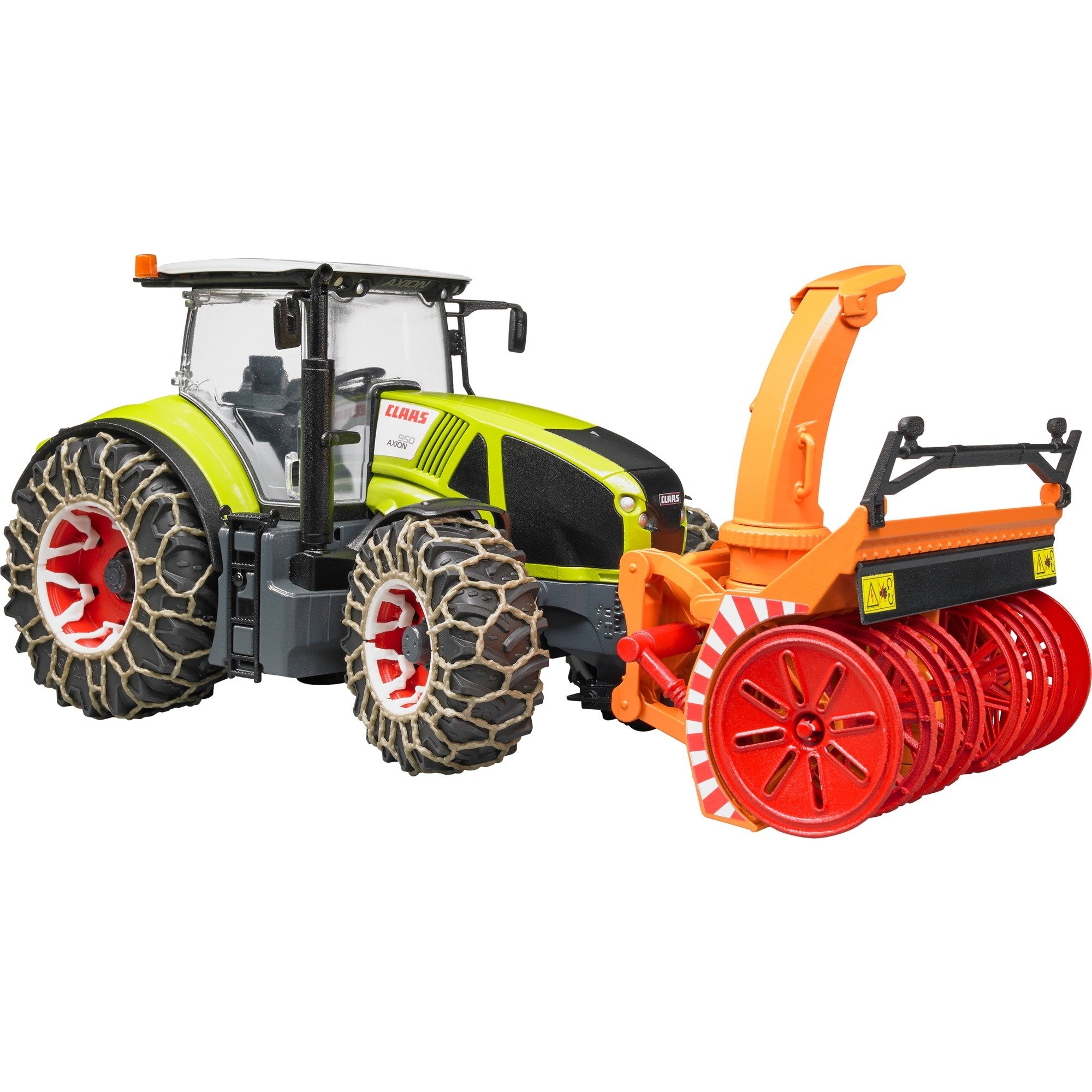 Bruder Claas Axion 950 mit Schneeketten und Schneefräse, Modellfahrzeug | 04001702030179 Bruder Claas Axion 950 mit Schneeketten und Schneefräse, Modellfahrzeug | 04001702030179