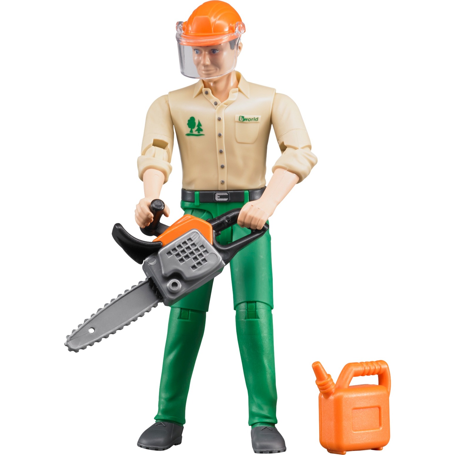 Bruder Forstarbeiter mit Zubehör, Spielfigur | 04001702600303 Bruder Forstarbeiter mit Zubehör, Spielfigur | 04001702600303