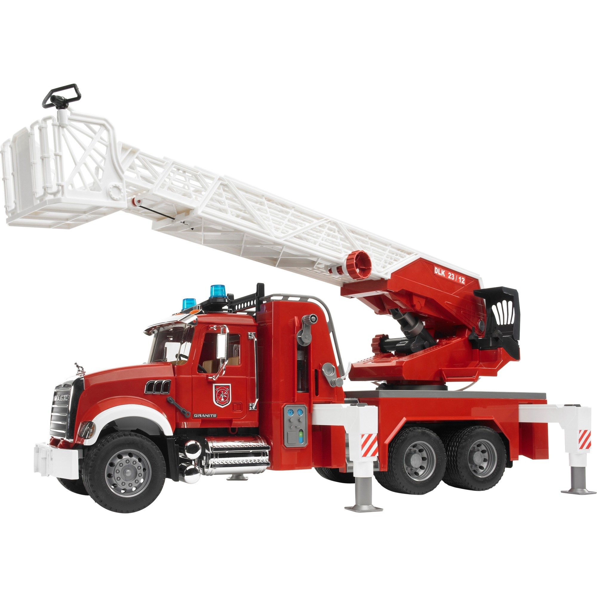 Bruder MACK Granite Feuerwehrleiterwagen, Modellfahrzeug | 04001702028213 Bruder MACK Granite Feuerwehrleiterwagen, Modellfahrzeug | 04001702028213