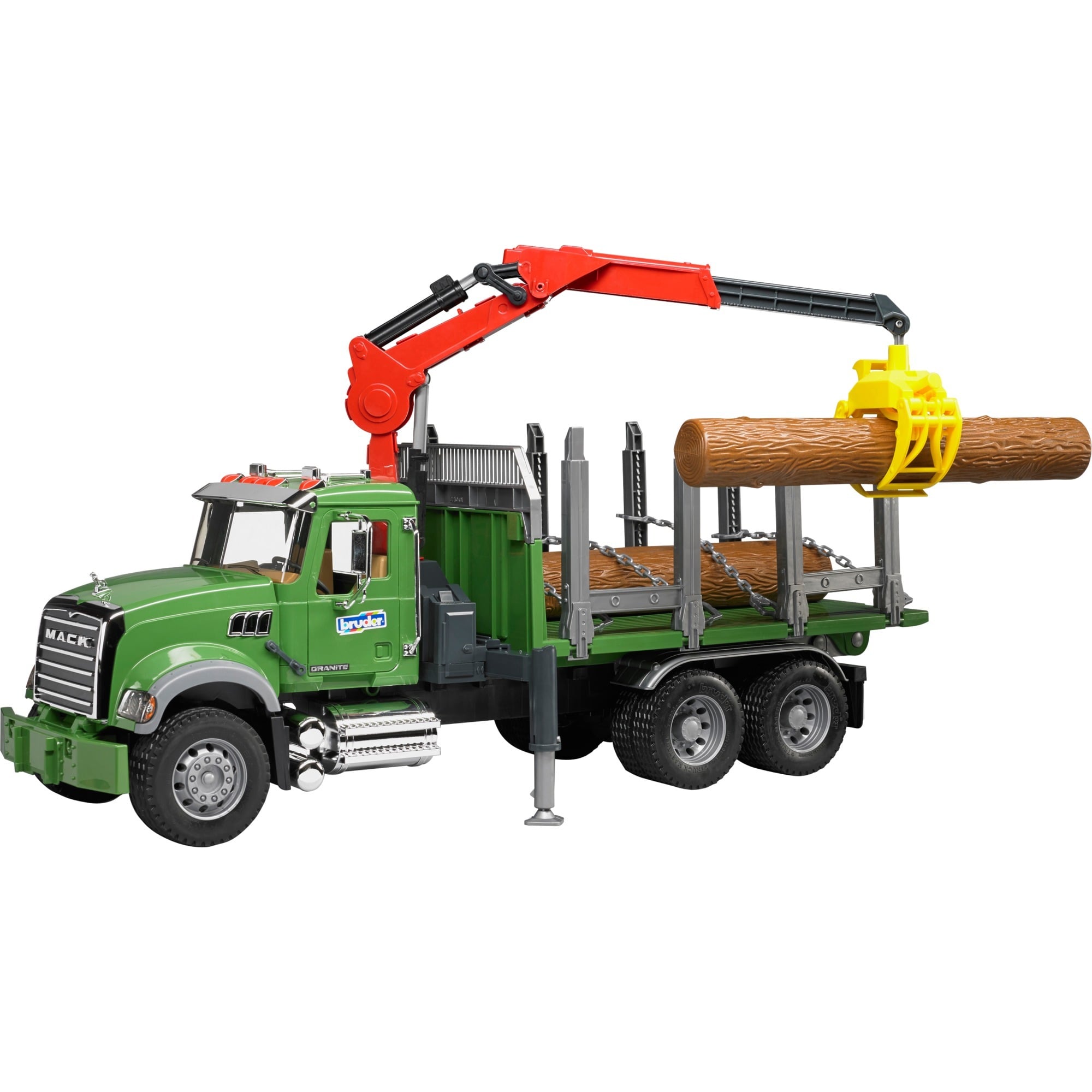 MACK Granite Holztransport-LKW, Modellfahrzeug