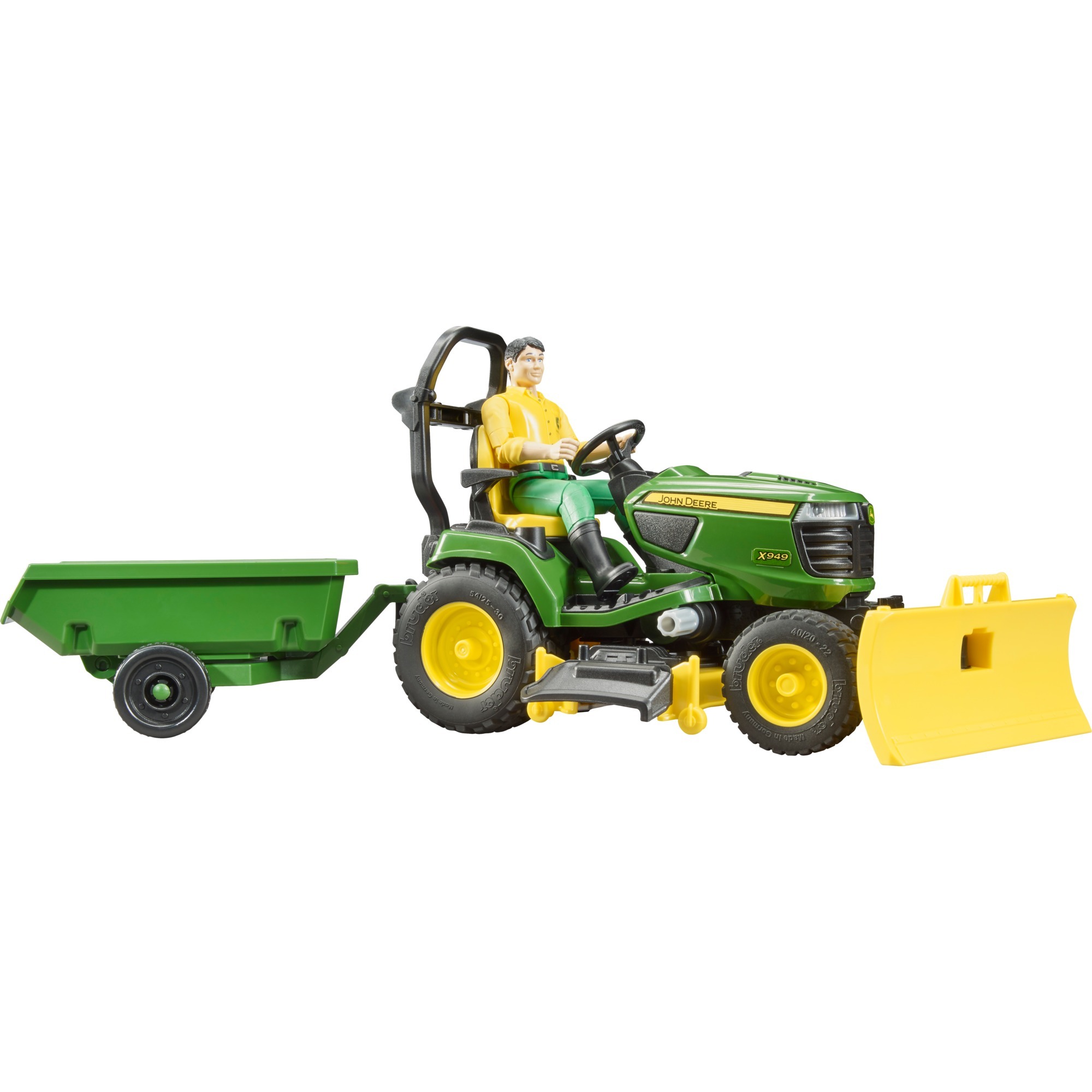 Bruder bworld John Deere Aufsitzrasenmäher, Modellfahrzeug | 04001702621049 Bruder bworld John Deere Aufsitzrasenmäher, Modellfahrzeug | 04001702621049