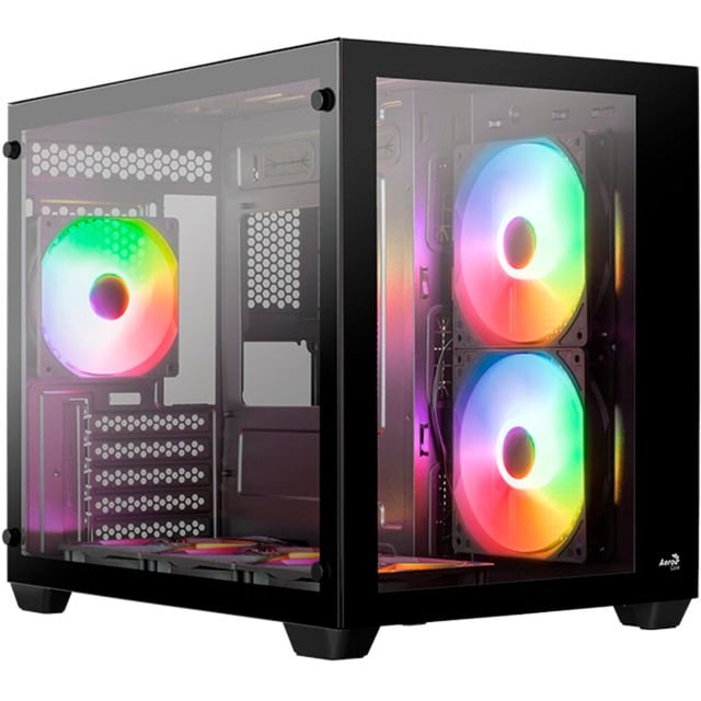 AeroCool Dryft Mini-BK-v2 , Tower-Gehäuse | 04711099474134 AeroCool Dryft Mini-BK-v2 , Tower-Gehäuse | 04711099474134