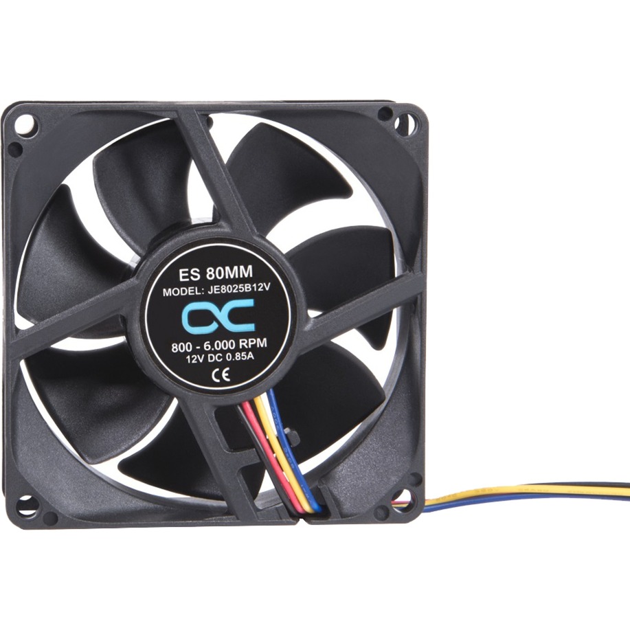 ES 80mm 800-6.000rpm Fan 80x80x25mm, Gehäuselüfter