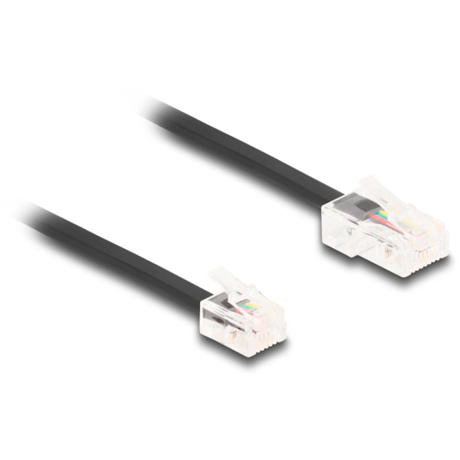Delock Telefonkabel RJ-45 Stecker > RJ-11 Stecker | 04043619880386 Delock Telefonkabel RJ-45 Stecker > RJ-11 Stecker | 04043619880386
