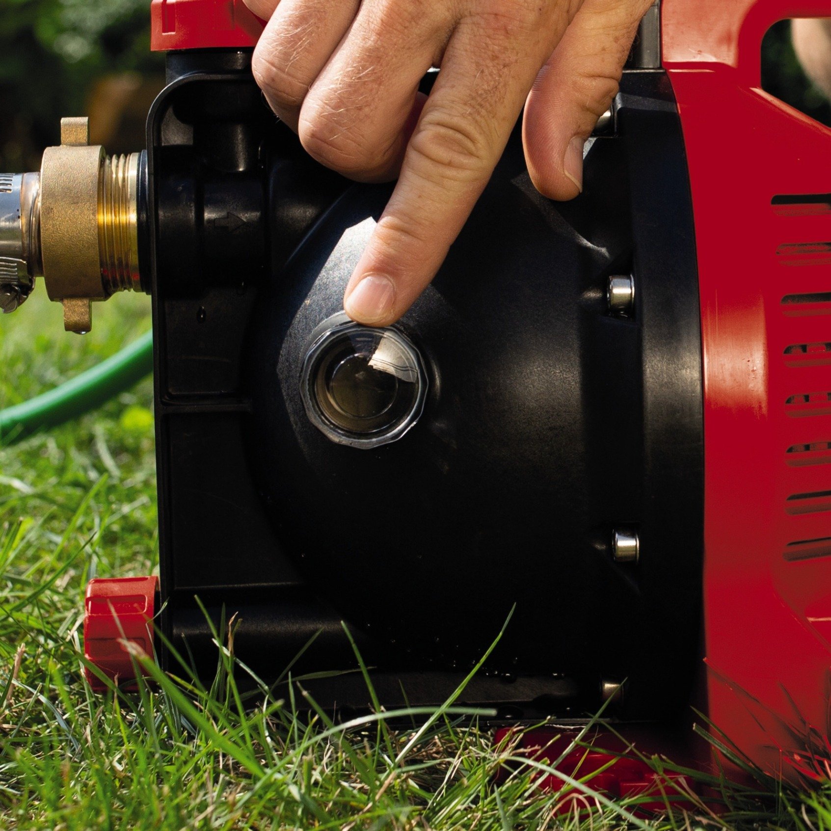 EINHELL Gartenpumpe GC-GP 1045 rot/schwarz, 1.050 Watt