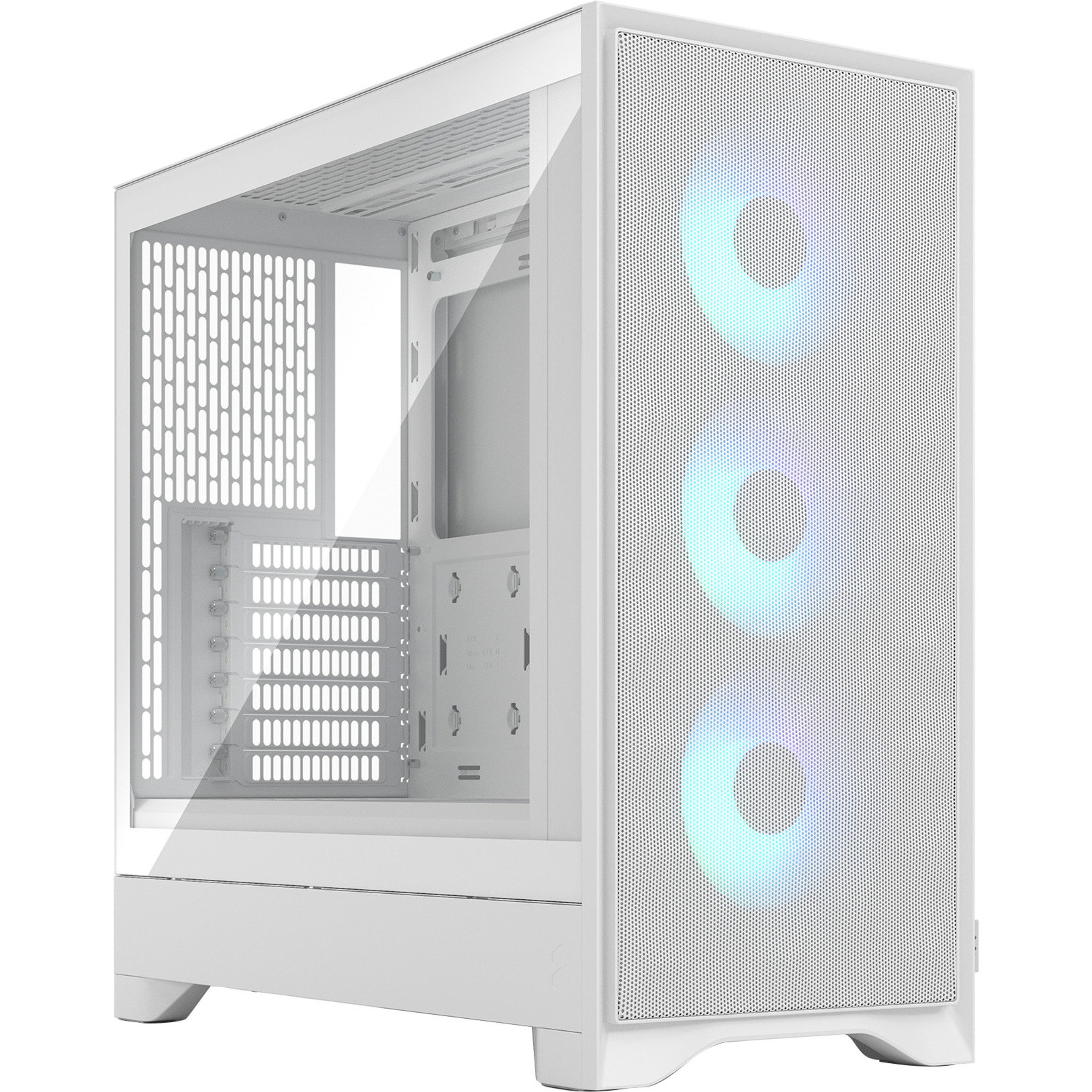 Pop 2 Air White TG RGB, Tower-Gehäuse