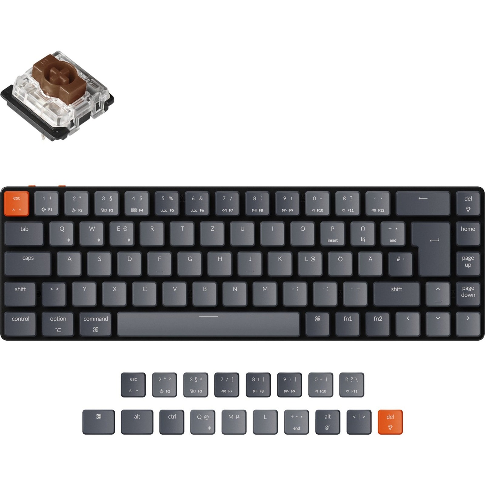Keychron K7, Gaming-Tastatur | 04895248806233 Keychron K7, Gaming-Tastatur | 04895248806233