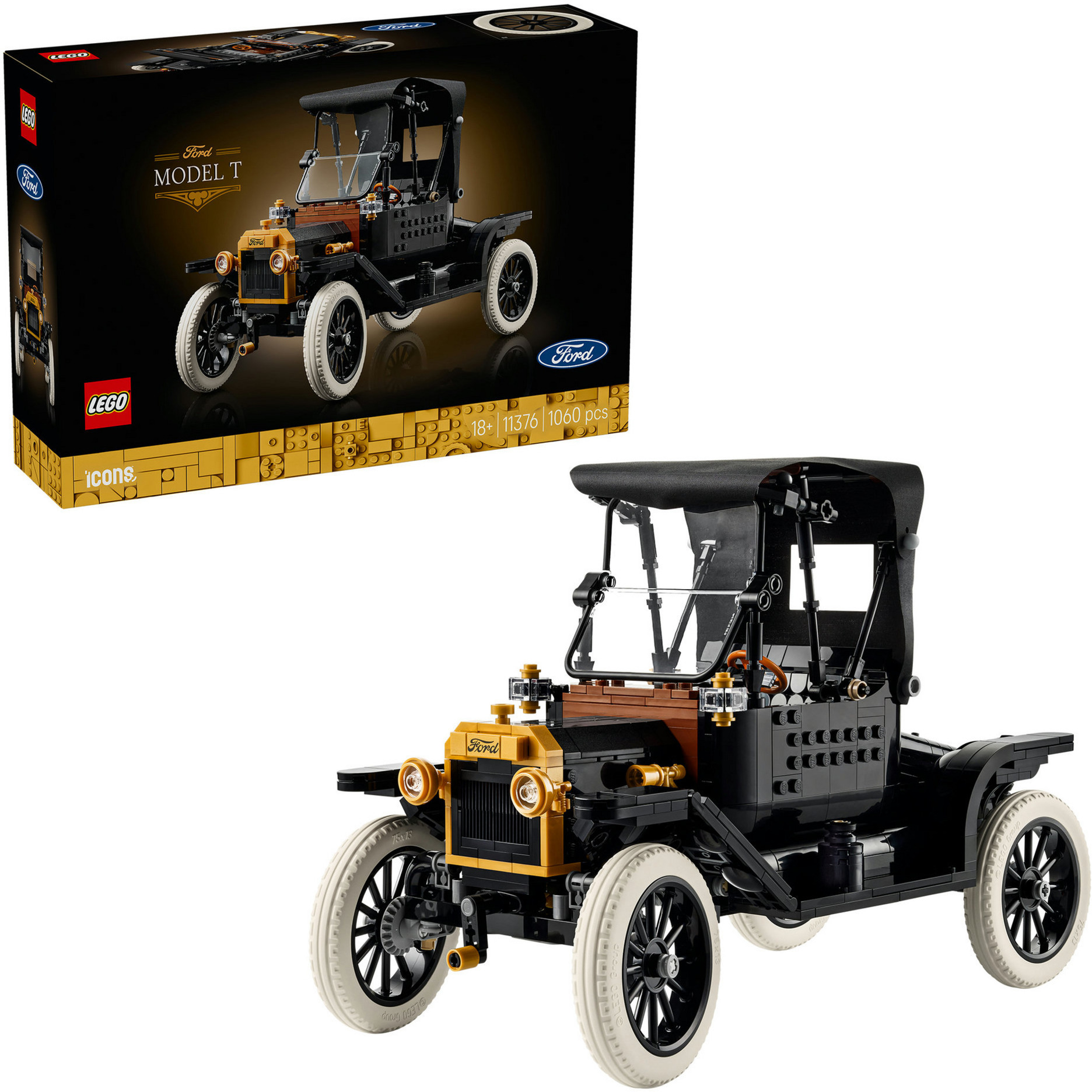 11376 Icons Ford Model T, Konstruktionsspielzeug
