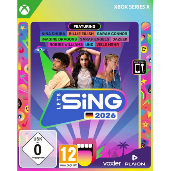 Let’s Sing 2026, Xbox Series X|S-Spiel