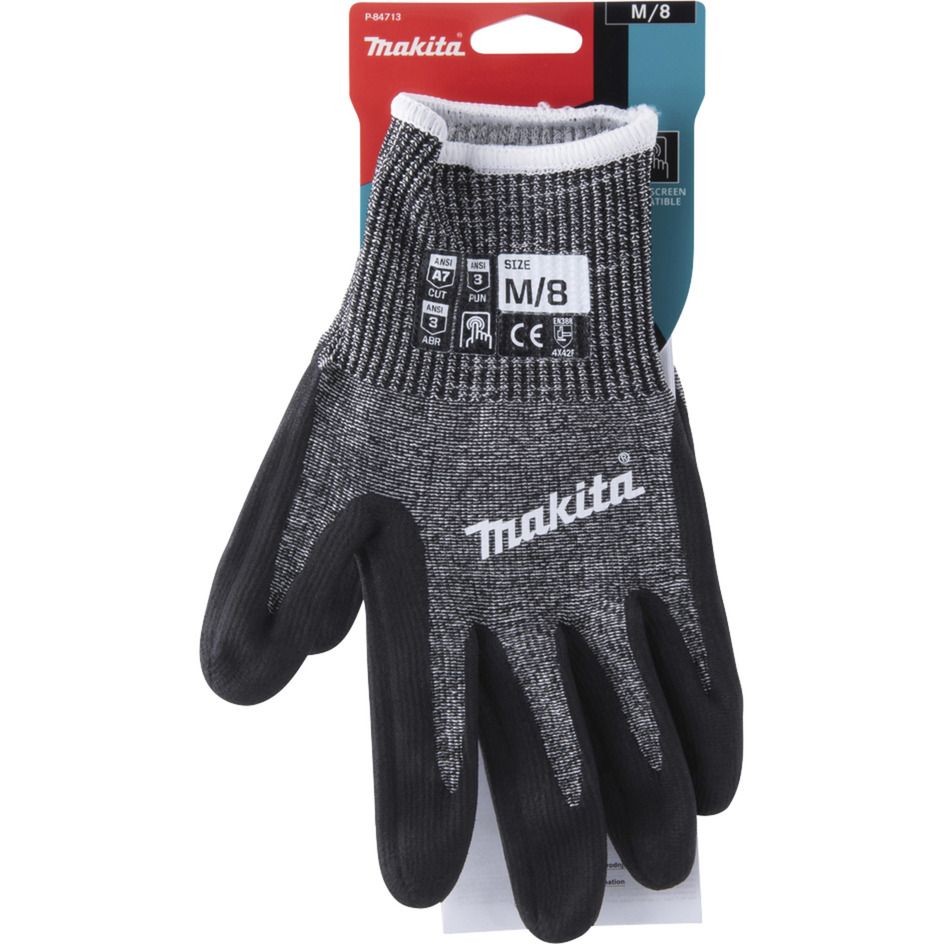 Arbeitshandschuhe P-84713, Gr. M (8), Schnittfestigkeit F/7