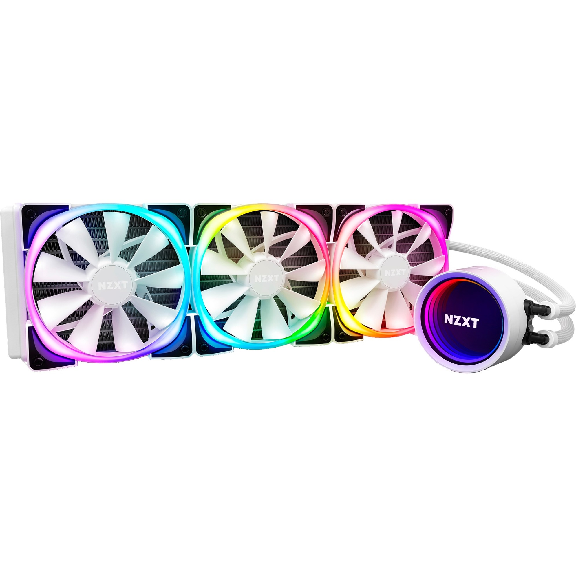 Nzxt Kraken X73 RGB White 360mm, Wasserkühlung | 05060301696758 Nzxt Kraken X73 RGB White 360mm, Wasserkühlung | 05060301696758