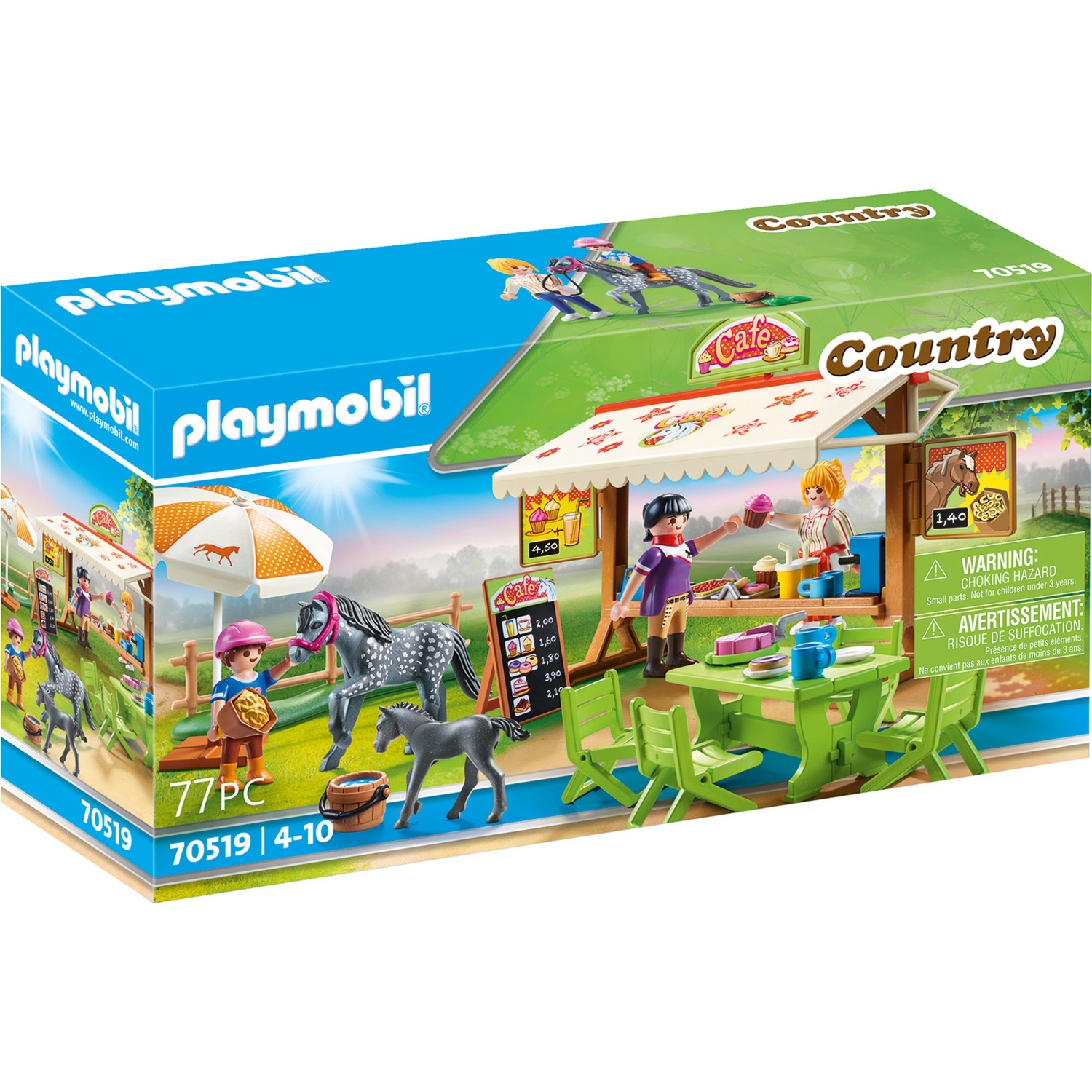 70519 Country Pony-Café, Konstruktionsspielzeug