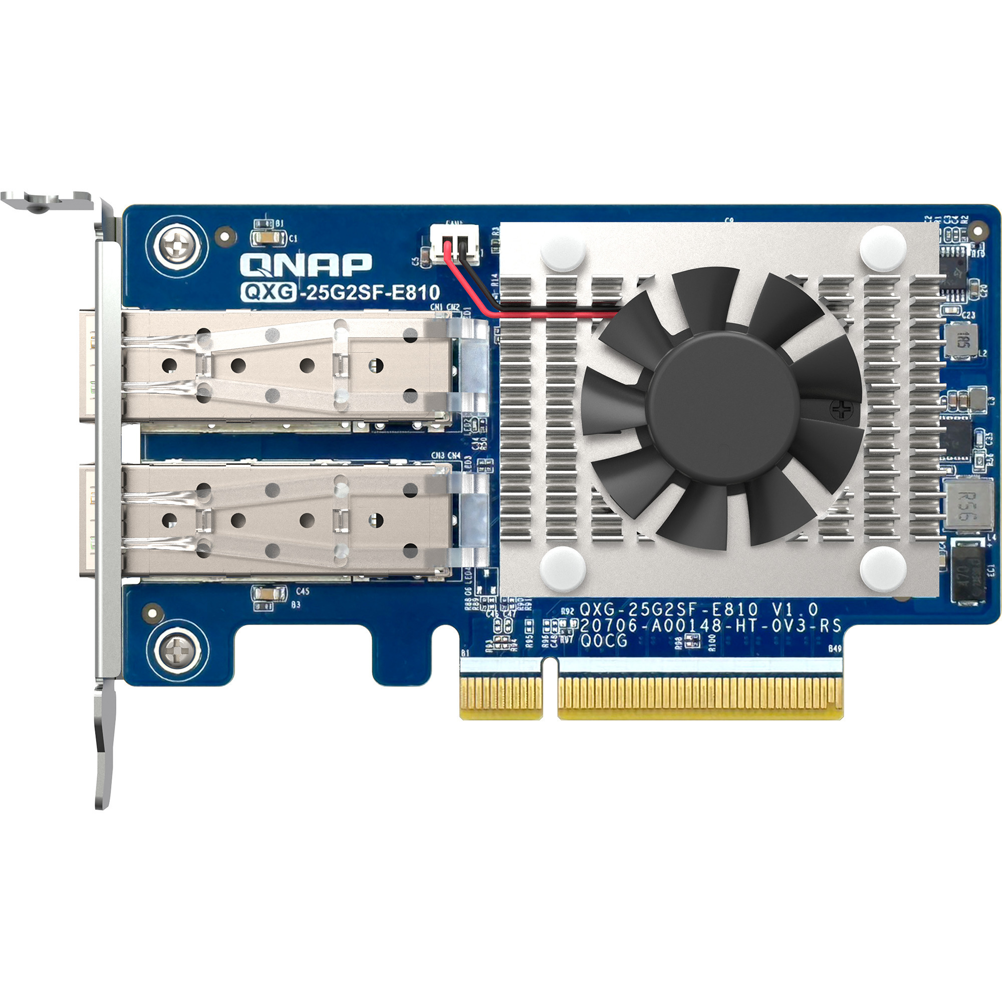LAN-Adapter, 2x SFP28, PCIe 4.0 x8