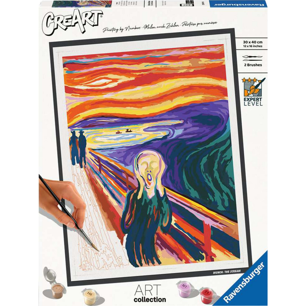 CreArt ART Collection - Munch: Der Schrei, Malen