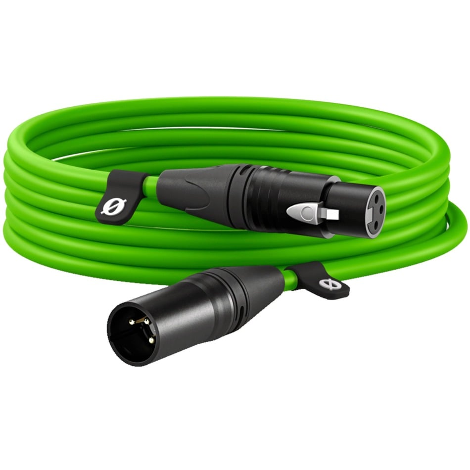 Premium XLR-Kabel XLR6M-G green