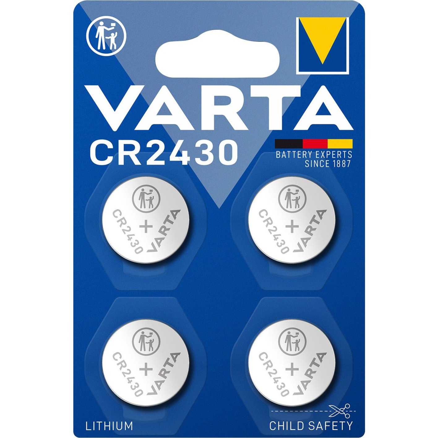 Lithium Coin Knopfzelle CR2430, Batterie
