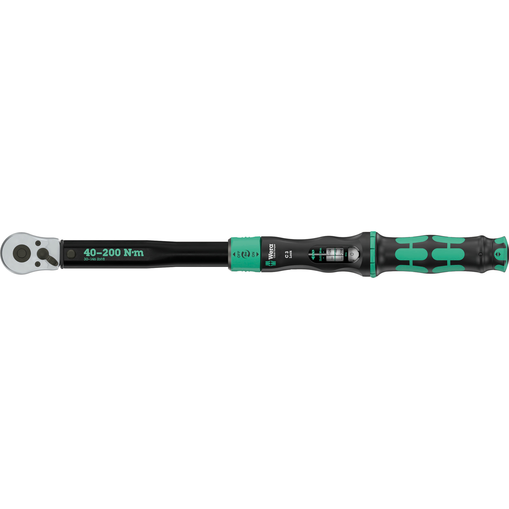 Drehmomentschlüssel mit Umschaltknarre Click-Torque Lock C 3