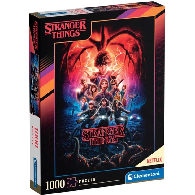 Clementoni Netflix Stranger Things 2, Puzzle | 08005125395439 Clementoni Netflix Stranger Things 2, Puzzle | 08005125395439