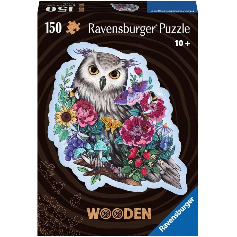 Wooden Puzzle Geheimnisvolle Eule
