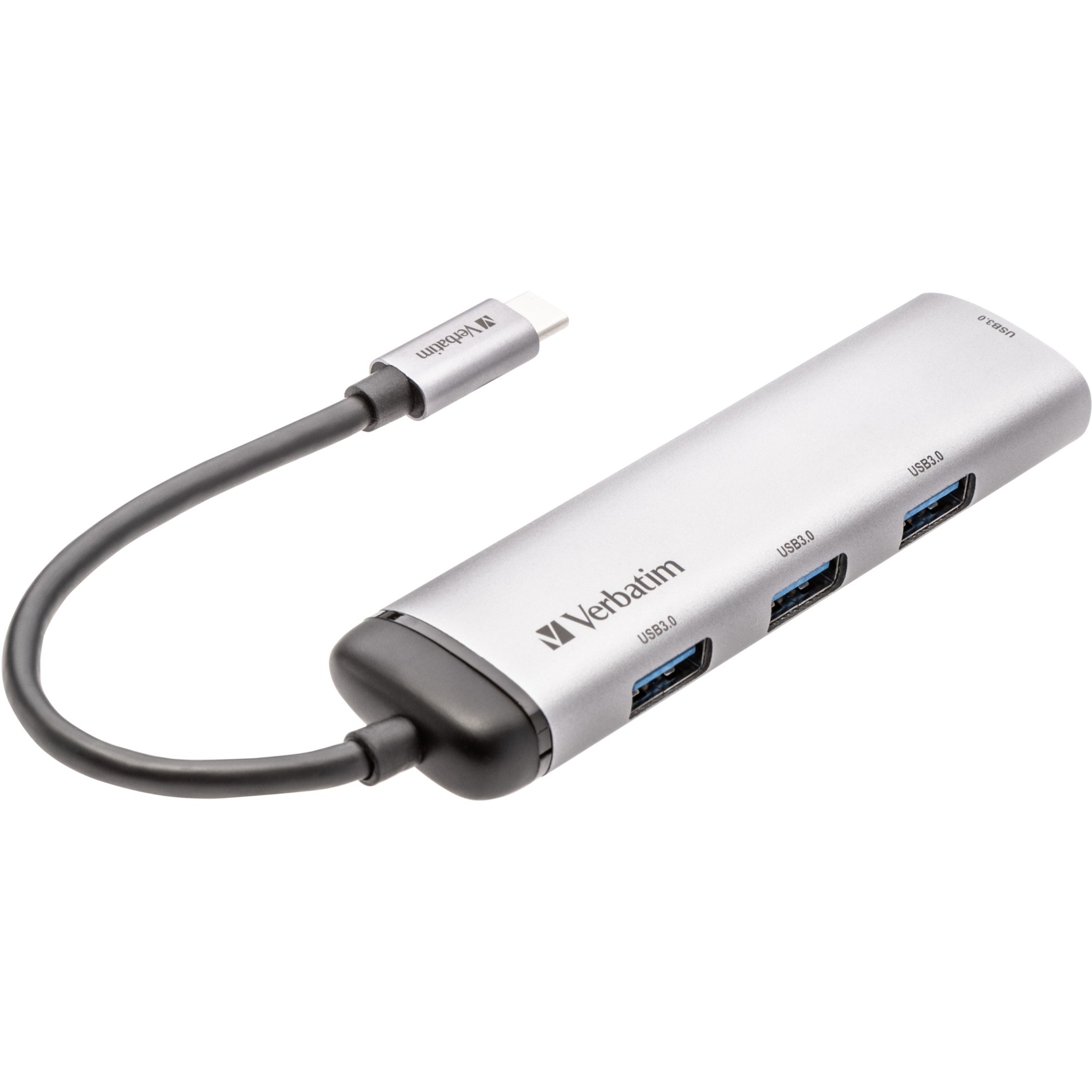 Verbatim USB-C Multiport-Hub 4xUSB 3.2, USB-Hub | 00023942491477