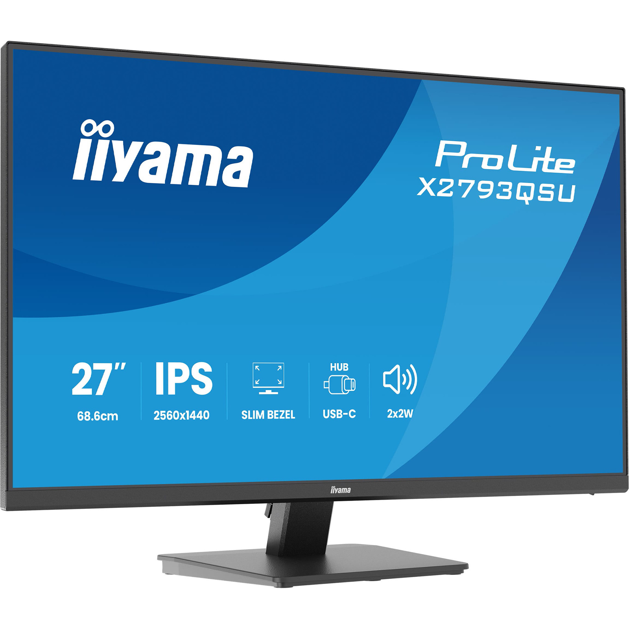 ProLite X2793QSU-B1, LED-Monitor