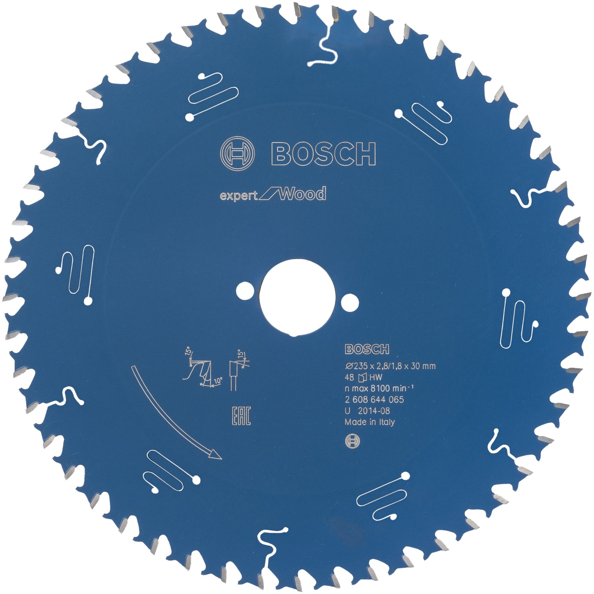 EXPERT Wood Kreissägeblatt, Ø 235mm, 48Z