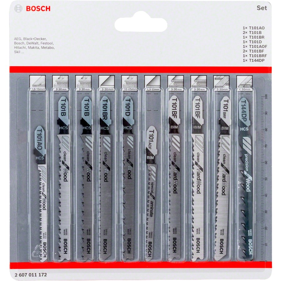 Bosch Stichsägeblatt-Satz Clean Precision für Holz / Laminat | 03165140913430 Bosch Stichsägeblatt-Satz Clean Precision für Holz / Laminat | 03165140913430