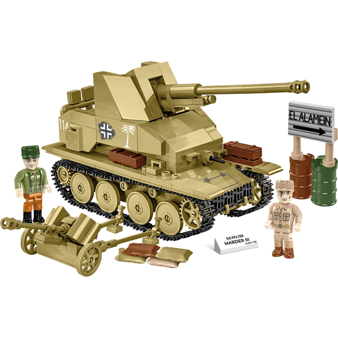 Sd.Kfz.139 Marder III, Konstruktionsspielzeug