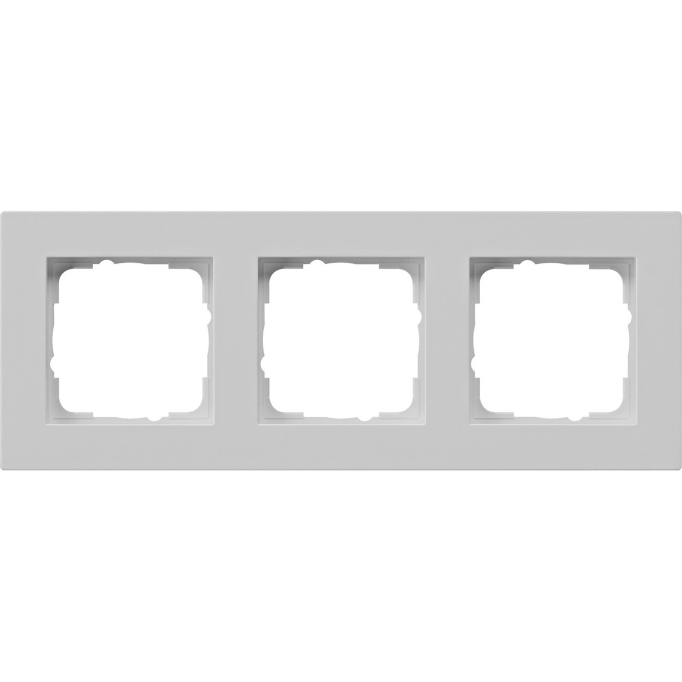 Abdeckrahmen 3-fach flach, Befestigung/Montage