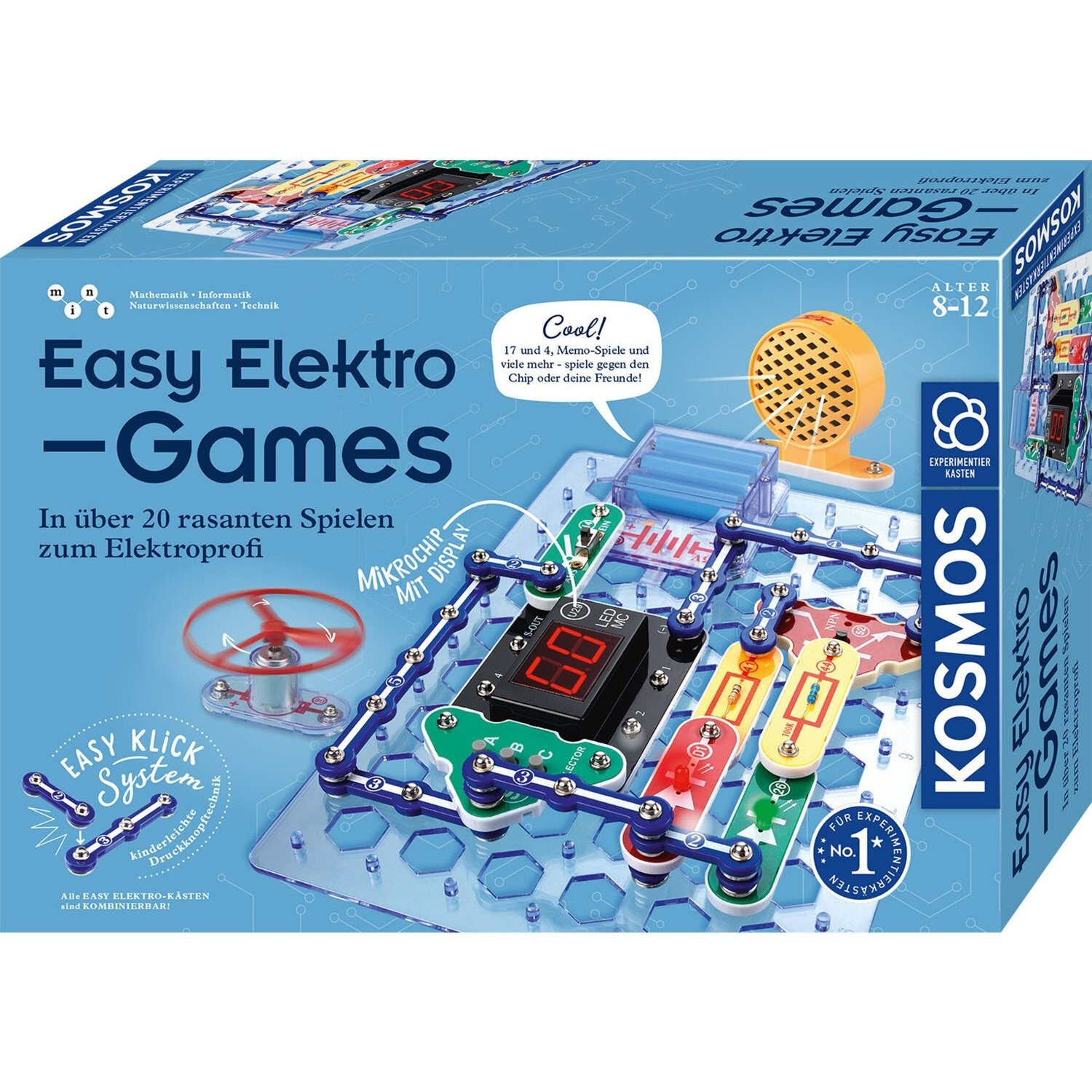 Kosmos Easy Elektro – Games, Experimentierkasten | 04002051620998