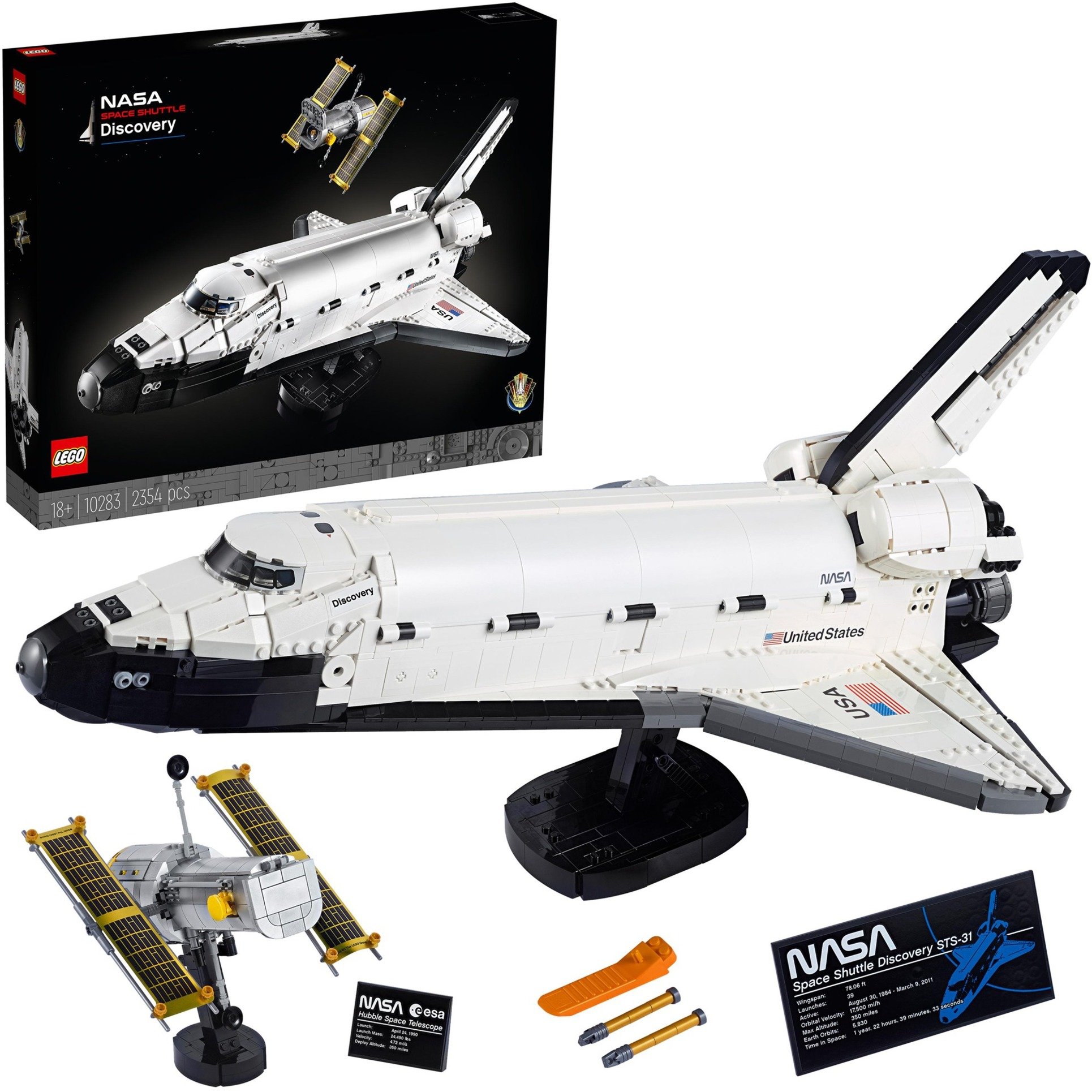 Spielzeug: Lego 10283 Icons NASA-Spaceshuttle „Discovery“