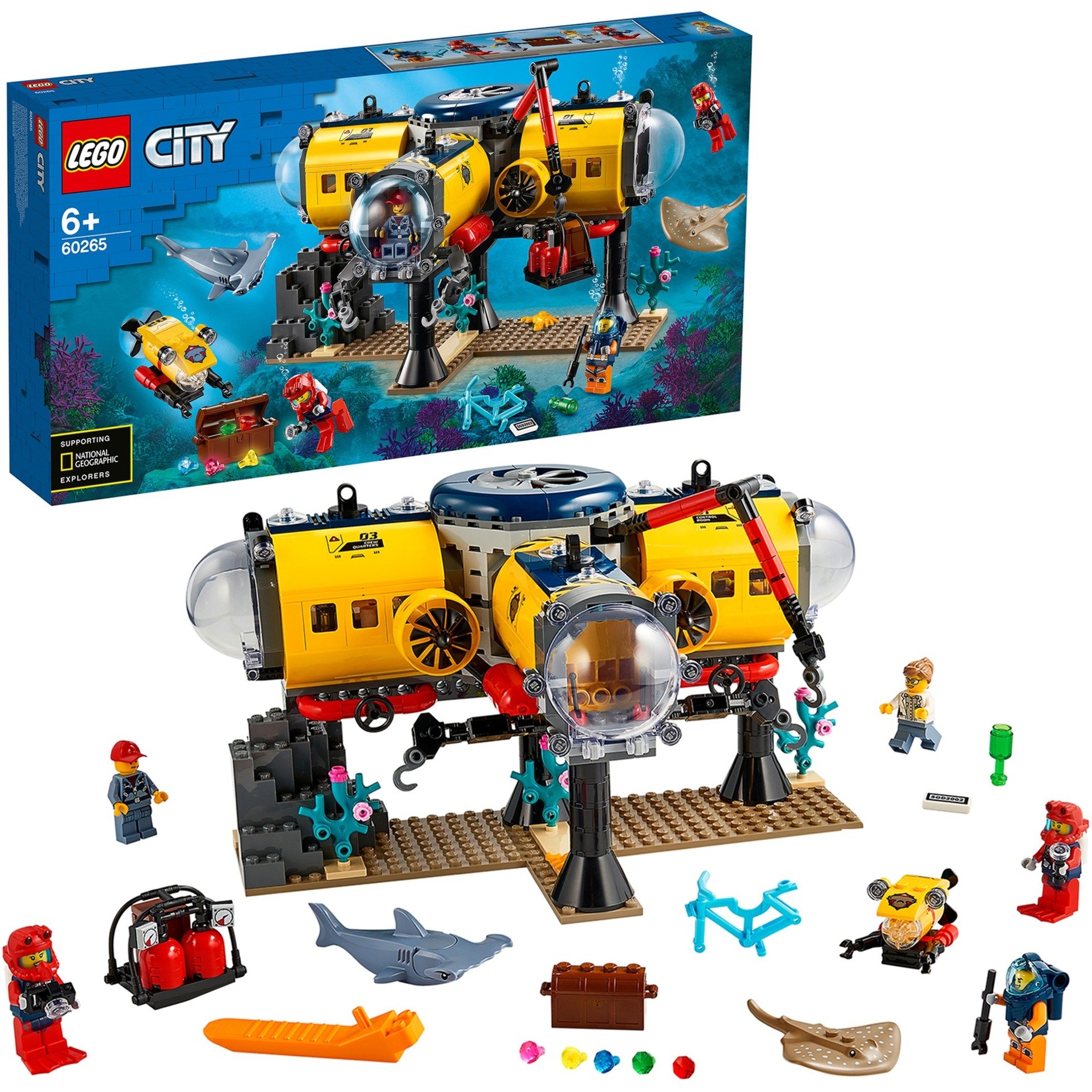 Spielzeug: Lego 60265 City Meeresforschungsbasis