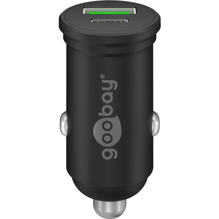 Goobay Dual-USB Auto-Schnellladegerät 45 Watt, PD | 04040849617393 Goobay Dual-USB Auto-Schnellladegerät 45 Watt, PD | 04040849617393