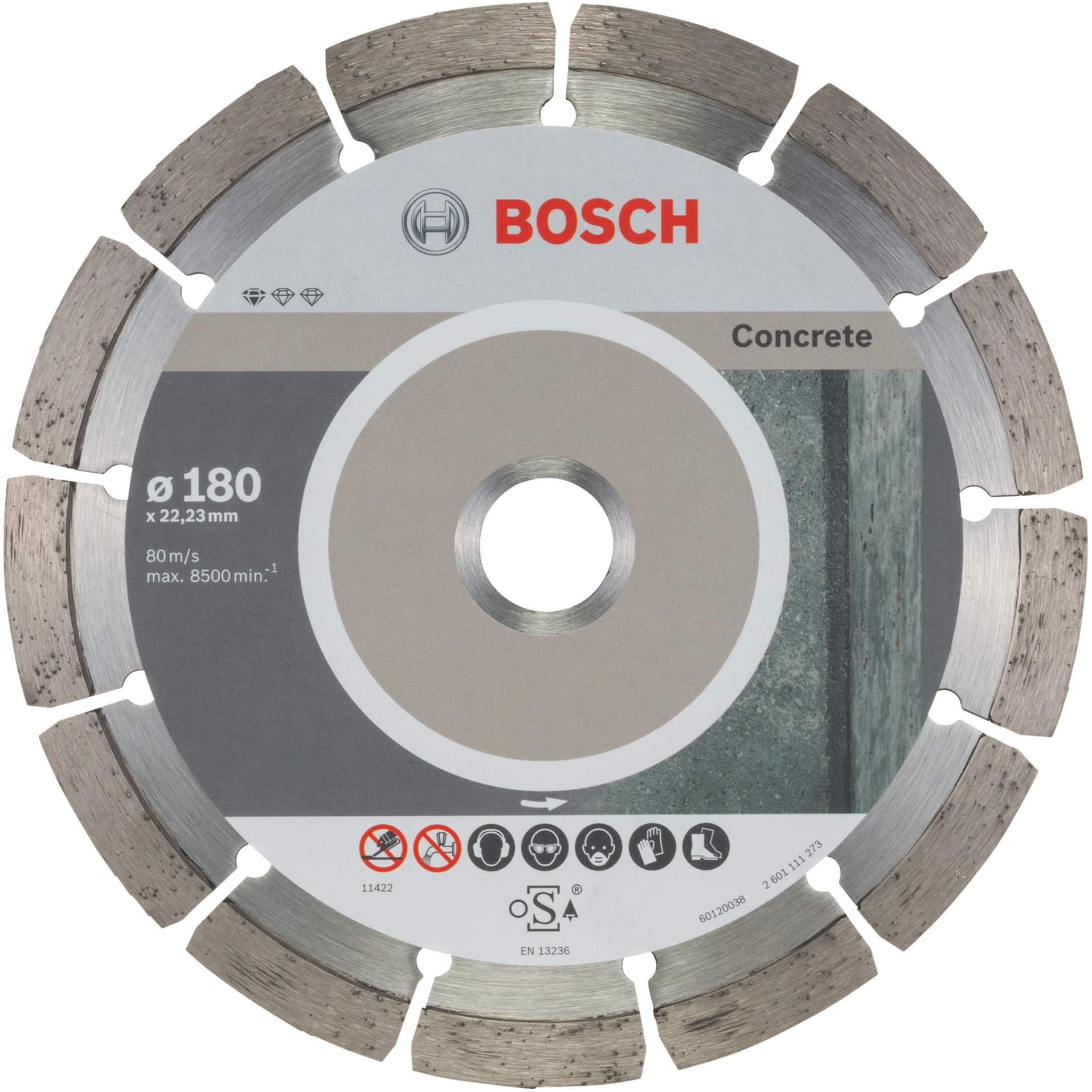 Diamanttrennscheibe Standard for Concrete, Ø 180mm