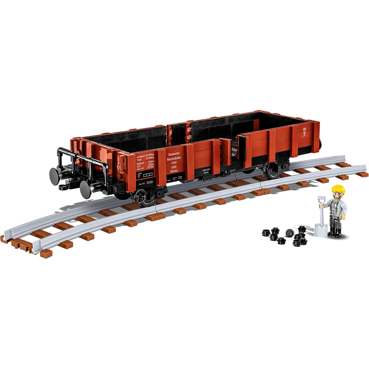 Cobi Güterwagen Typ Ommr 32 Linz, Konstruktionsspielzeug | 05902251062859 Cobi Güterwagen Typ Ommr 32 Linz, Konstruktionsspielzeug | 05902251062859