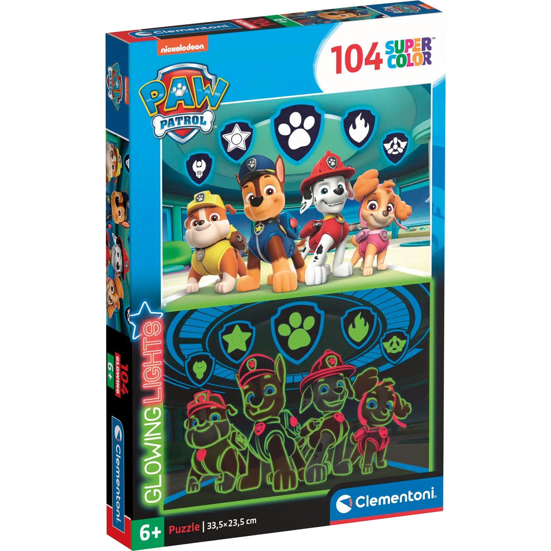 Clementoni Glowing Lights – Paw Patrol, Puzzle | 08005125271764 Clementoni Glowing Lights – Paw Patrol, Puzzle | 08005125271764