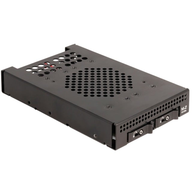Delock 3.5″ Wechselrahmen für 2 x M.2 NVMe SSD, Einbaurahmen | 04043619470709 Delock 3.5″ Wechselrahmen für 2 x M.2 NVMe SSD, Einbaurahmen | 04043619470709