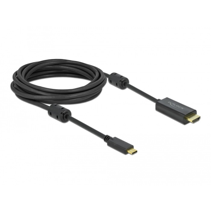 USB Adapterkabel, USB-C Stecker > HDMI 4K Stecker