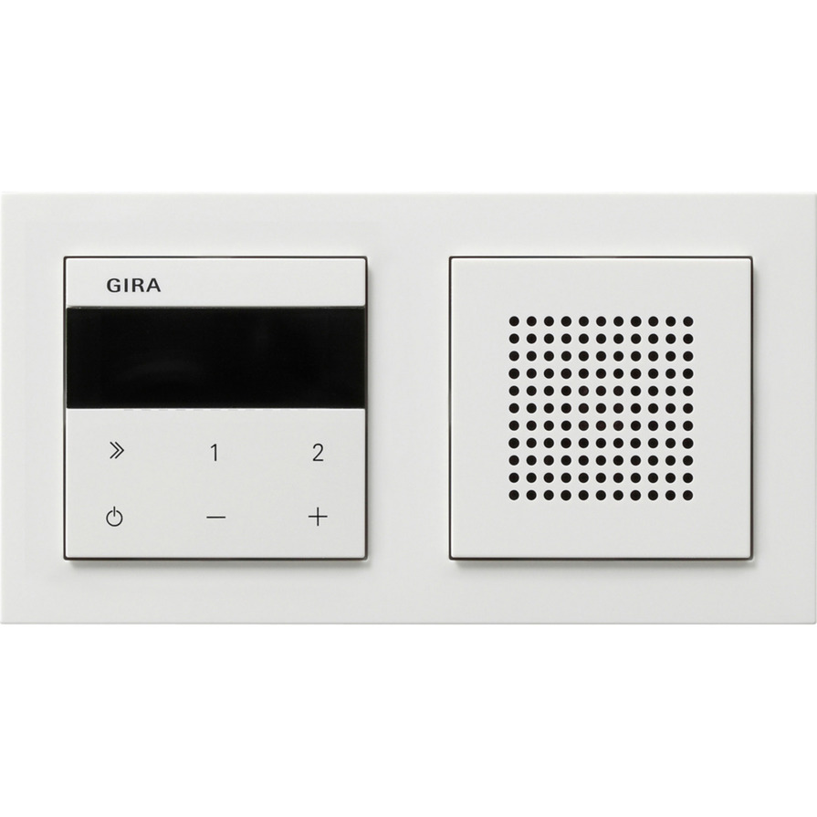 Unterputz-Radio Internet-Protokoll Lautsprecher mit Rahmen E2 Typ 232029, Internetradio