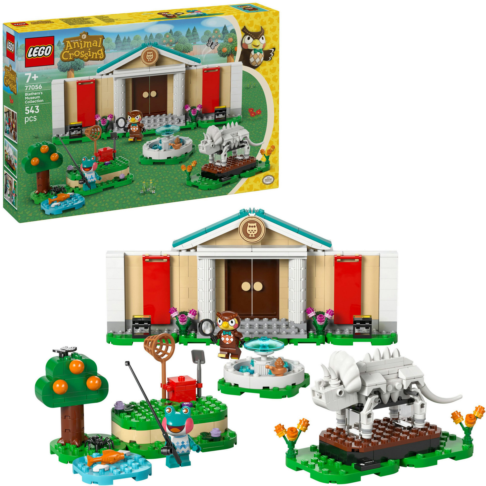 77056 Animal Crossing Eugens Museumssammlung, Konstruktionsspielzeug