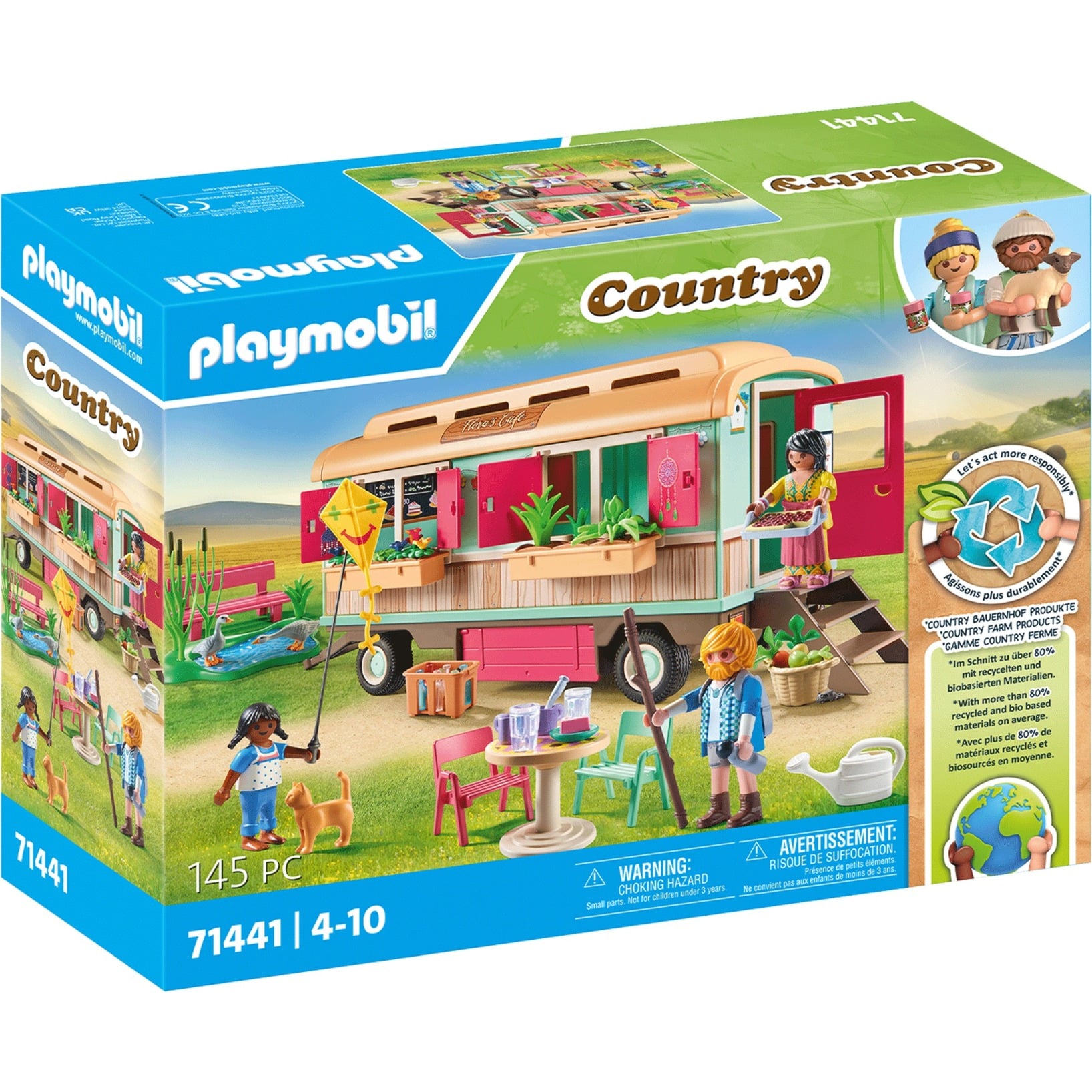 71441 Country Gemütliches Bauwagencafé, Konstruktionsspielzeug